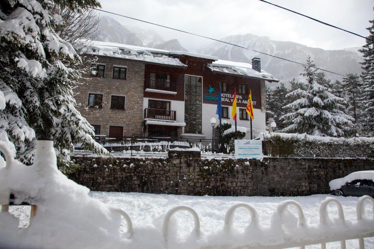 Hotel&Spa Real Villa Anayet Canfranc Exterior foto