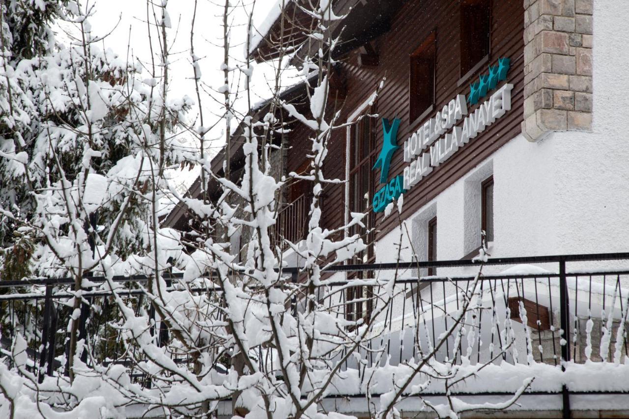 Hotel&Spa Real Villa Anayet Canfranc Exterior foto